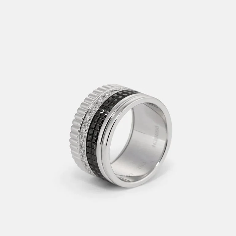 Boucheron - Ring Quatre Black Edition diamonds  - Image 3