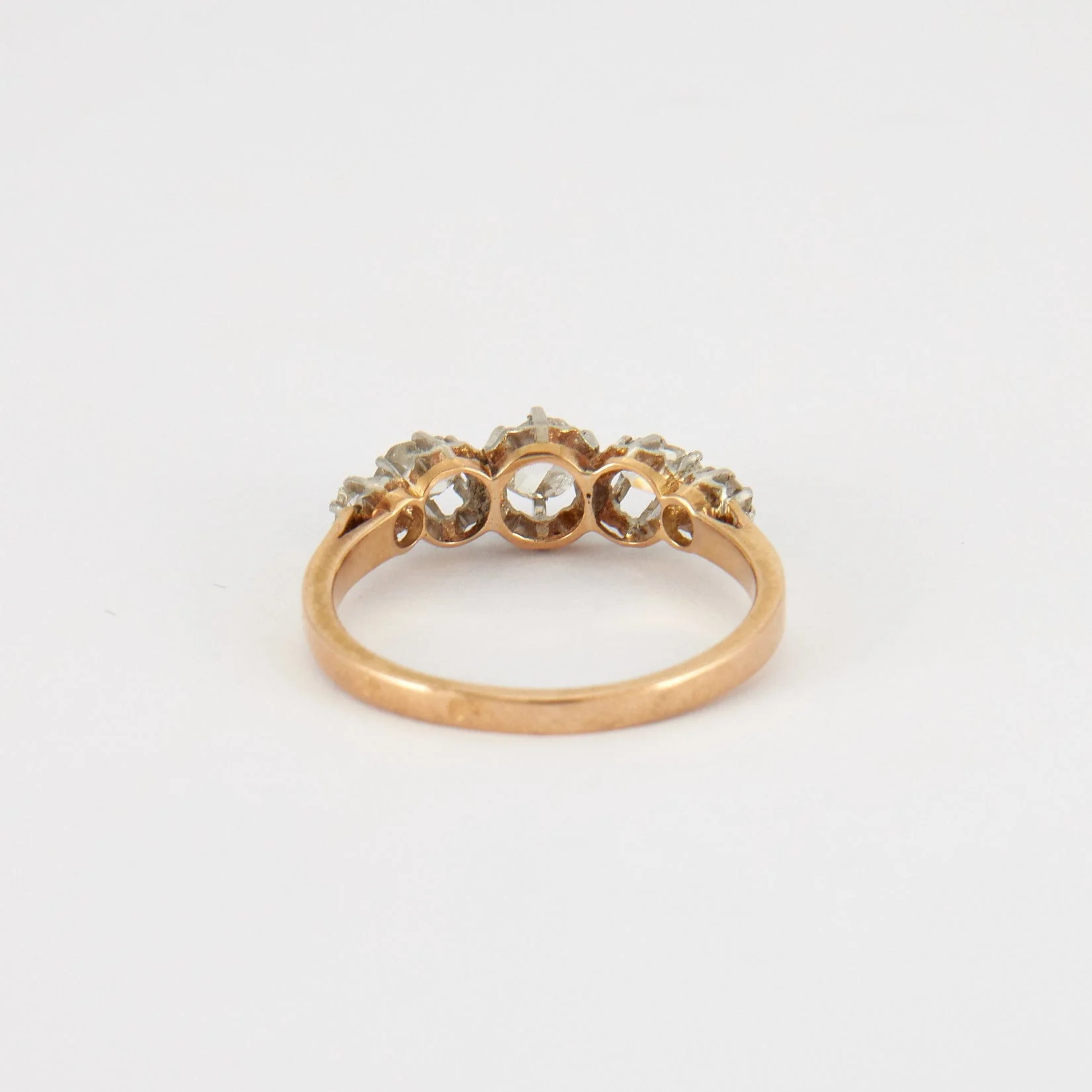 Garter ring in yellow gold, diamond - Image 6