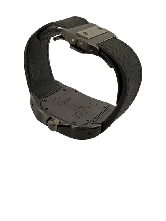 Santos 100 watch in steel and titanium Cartier - Image 5