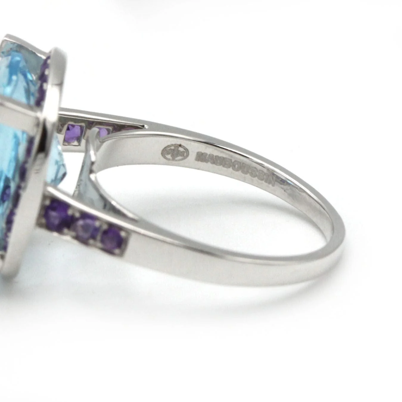 White Gold Ring Color of Love - MAUBOUSSIN - Image 6