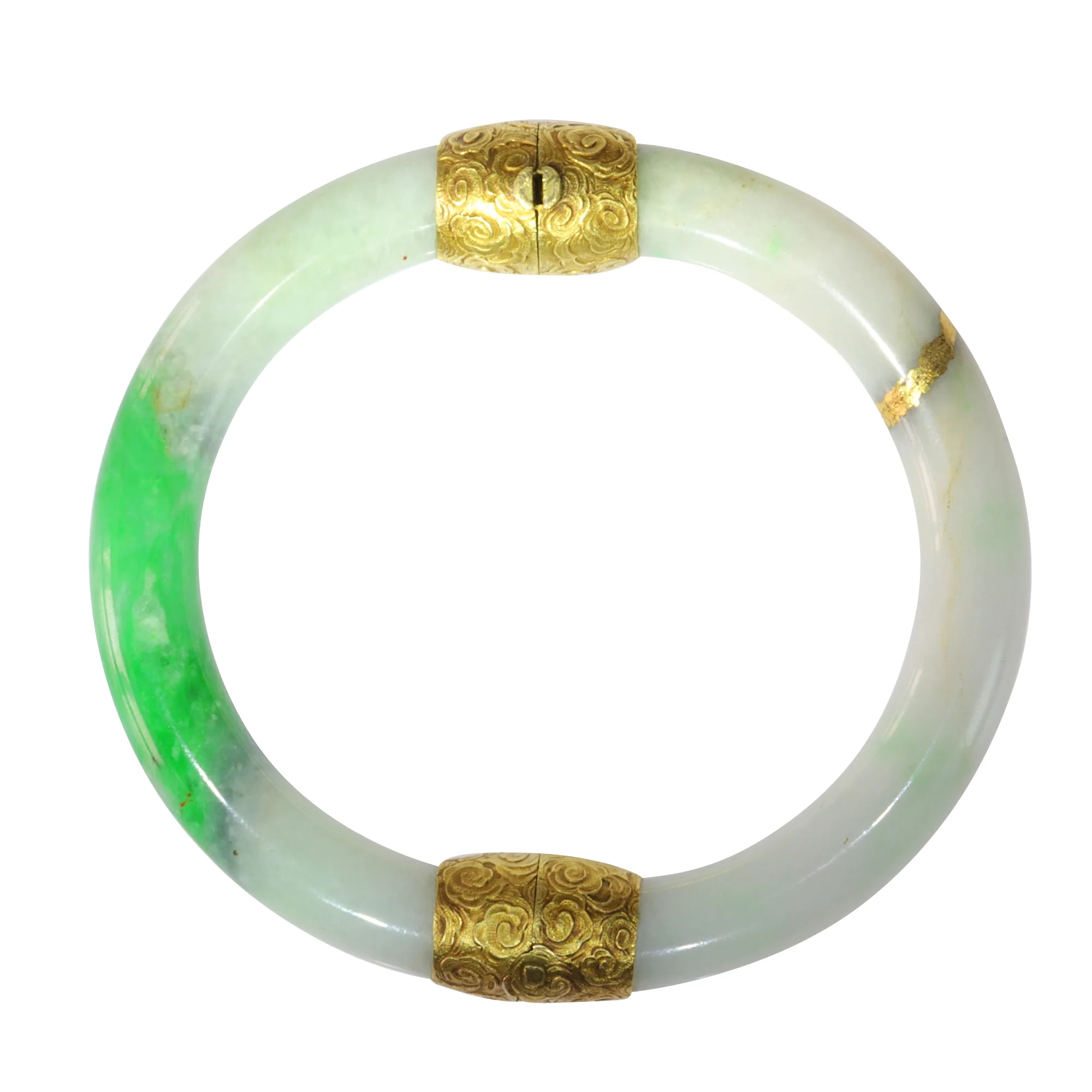 Vintage jade with 18-carat gold fittings: the silent chronicles of a Victorian bracelet - Image 8