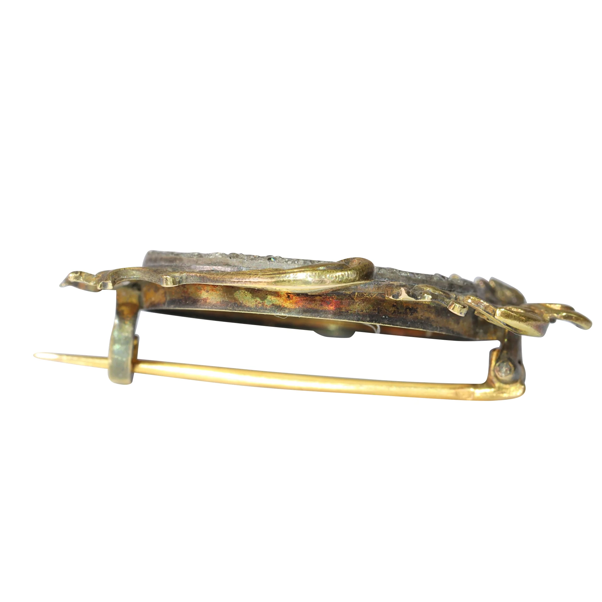 Antique gold brooch: the heritage of Pompadour in Victorian jewelry - Image 8