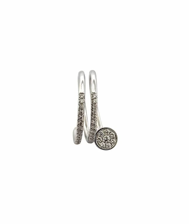Ring Cartier juste un clou in white gold and diamonds  - Image 5