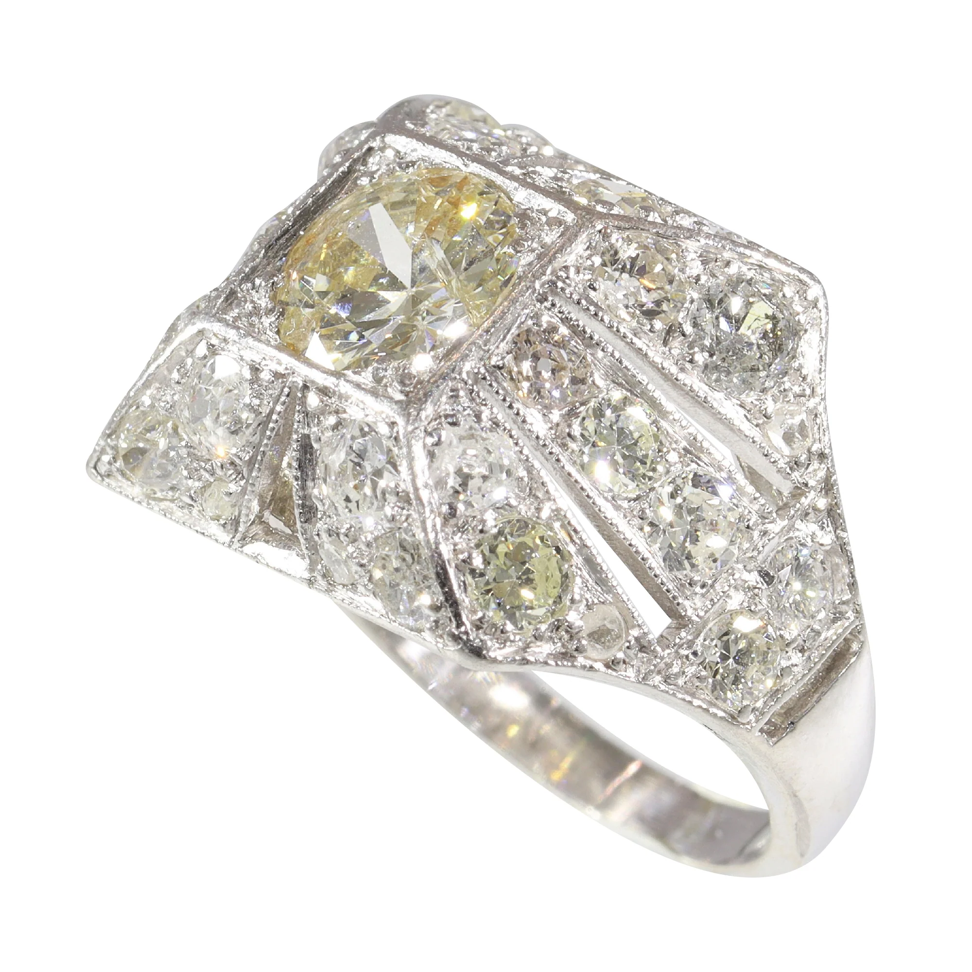 Meeting the precious stone: a Belgian diamond ring from 1930 - Image 12
