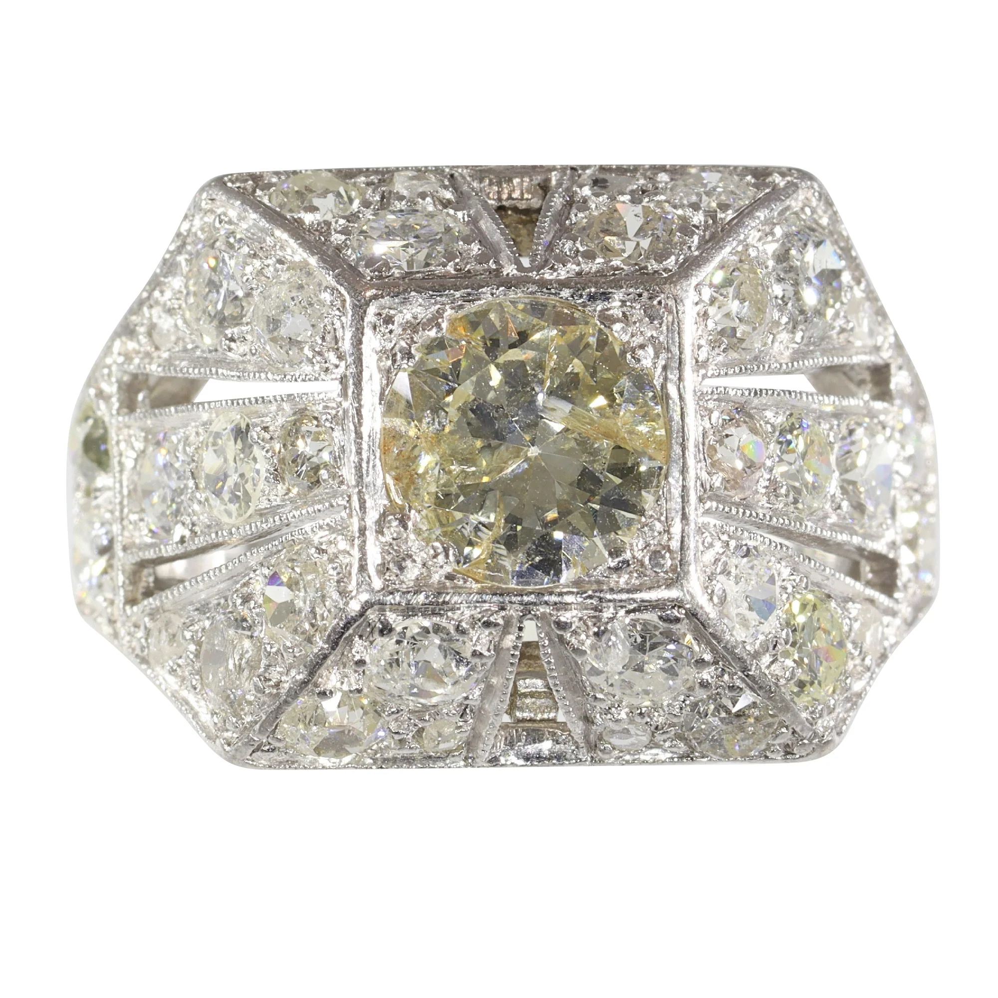 Meeting the precious stone: a Belgian diamond ring from 1930 - Image 8