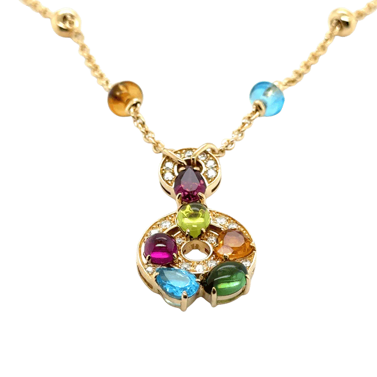 BULGARI - “Collection” necklace Astrale » - Yellow Gold - Image 3