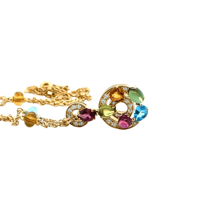 BULGARI - “Collection” necklace Astrale » - Yellow Gold - Image 5