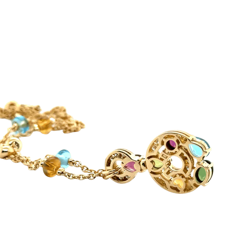 BULGARI - “Collection” necklace Astrale » - Yellow Gold - Image 6