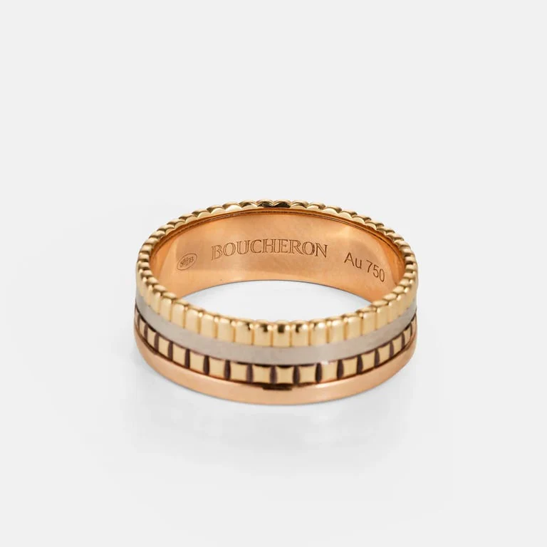 Boucheron - Ring Quatre in 3 golds and PVD - Image 5