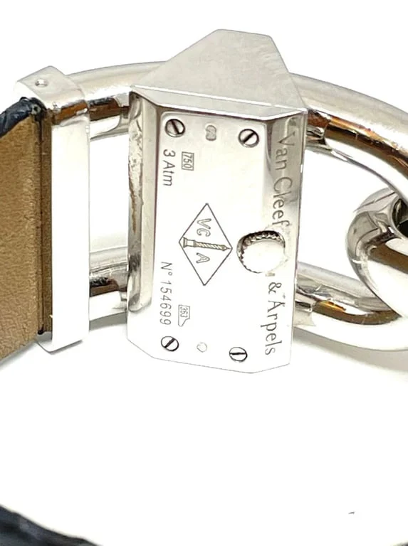 Van Cleef & Arpels Cadenas Watch in white gold and diamonds - Image 10