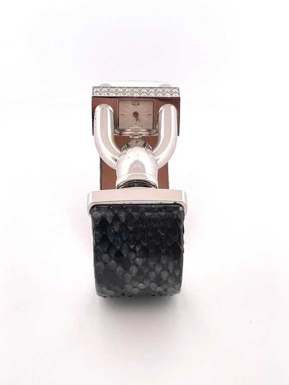 Van Cleef & Arpels Cadenas Watch in white gold and diamonds - Image 5