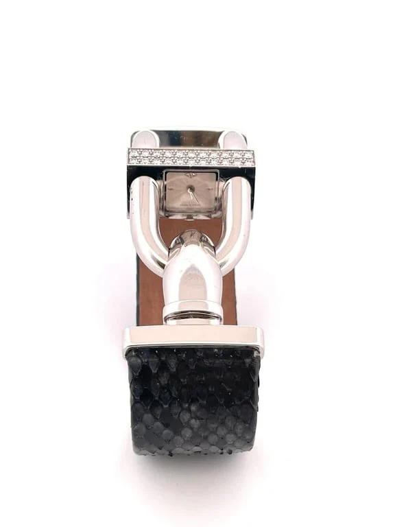 Van Cleef & Arpels Cadenas Watch in white gold and diamonds - Image 6