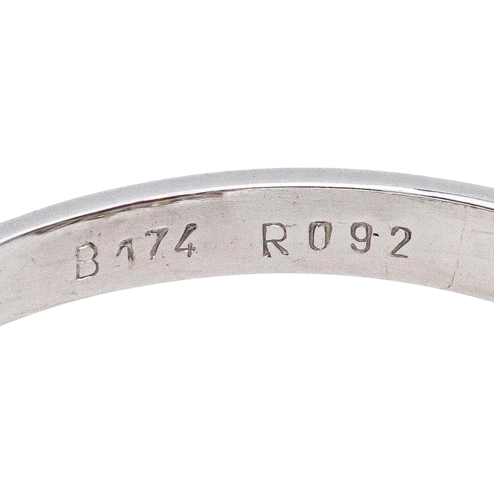 White gold ring Ruby, Diamond - Image 8