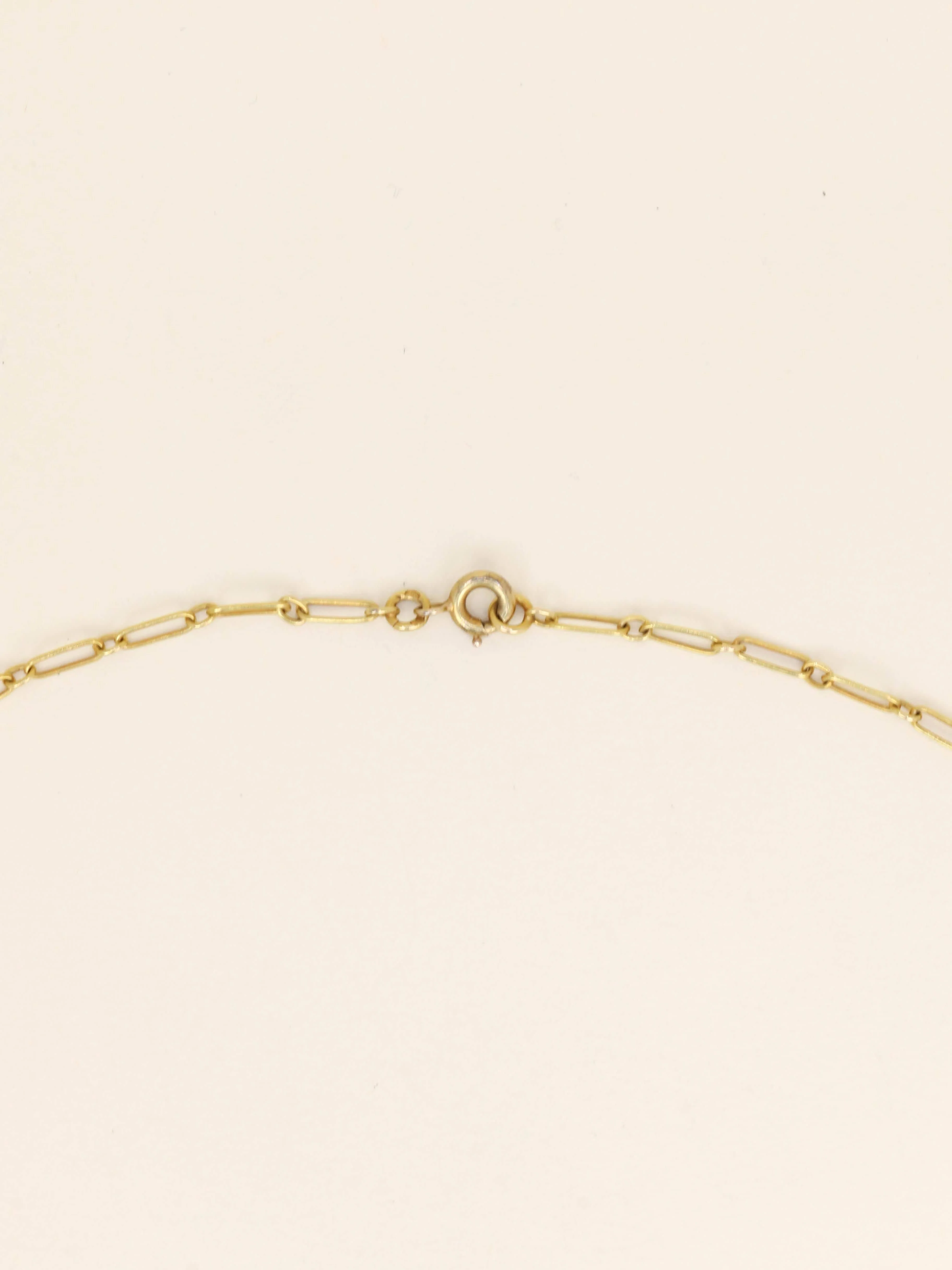 Art Nouveau drapery necklace in yellow gold, pearls, and diamonds - Image 4