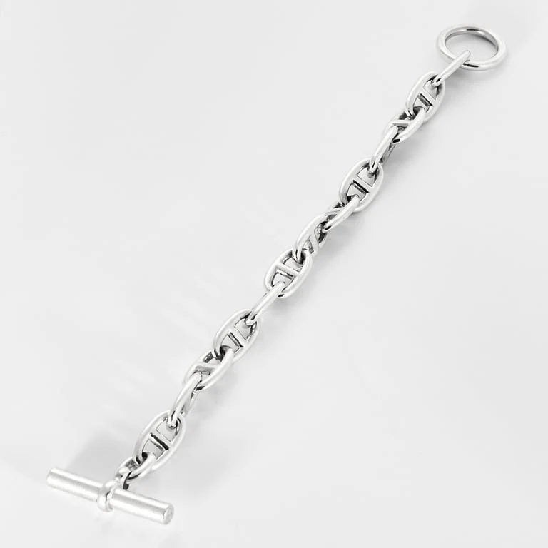 Hermès Bracelet Chaîne d'Ancre in silver - Image 4
